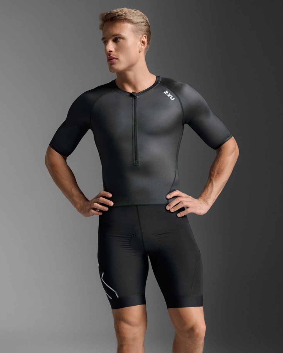 2XU Mt7397D Core Sleeved Trisuit | The Bike Affair