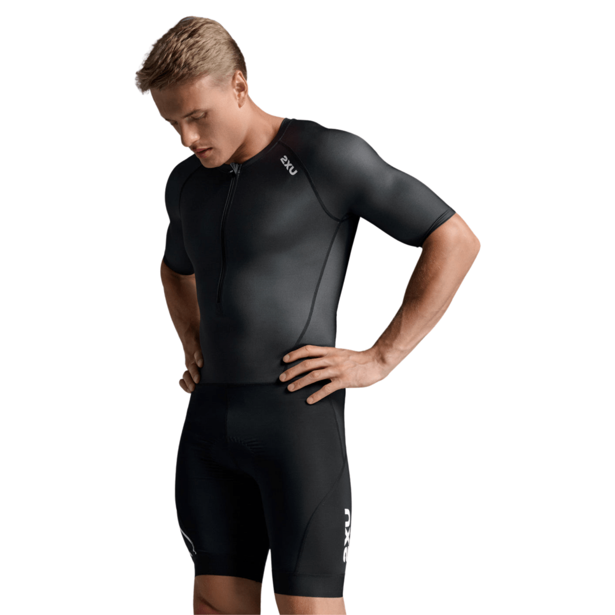 2XU Mt7397D Core Sleeved Trisuit | The Bike Affair