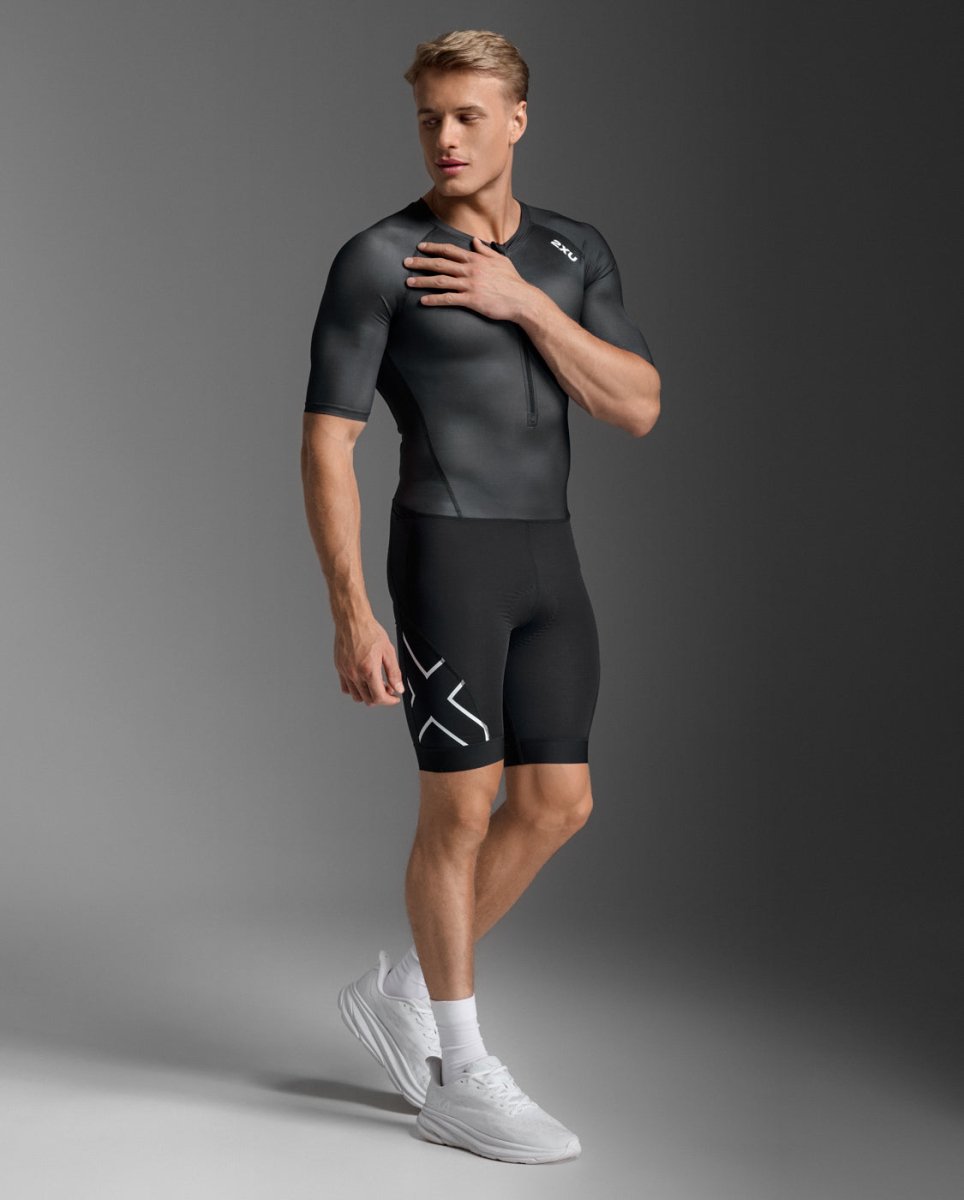 2XU Mt7397D Core Sleeved Trisuit | The Bike Affair