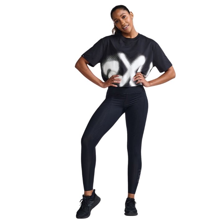2XU WR6994A Form Crop Tee | The Bike Affair