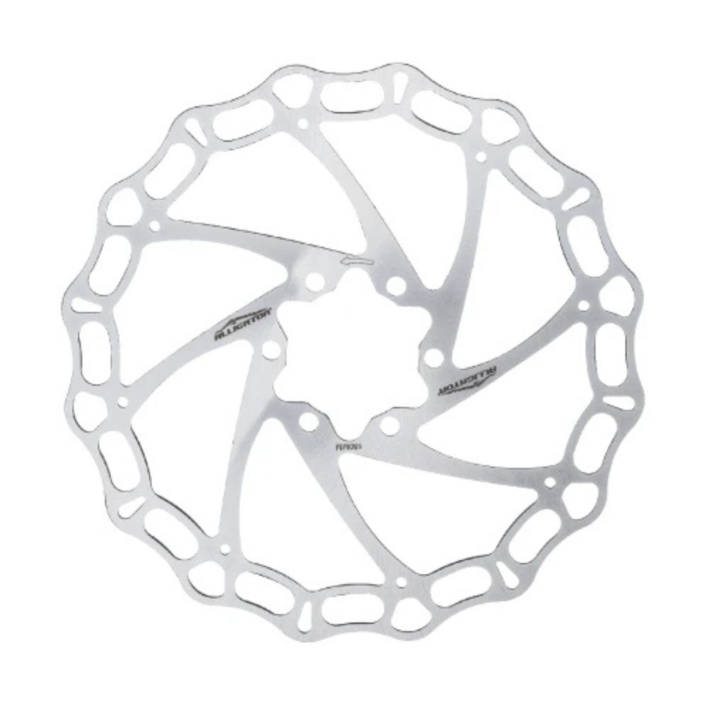 Alligator Crown 6-Bolt Disc Brake Rotor