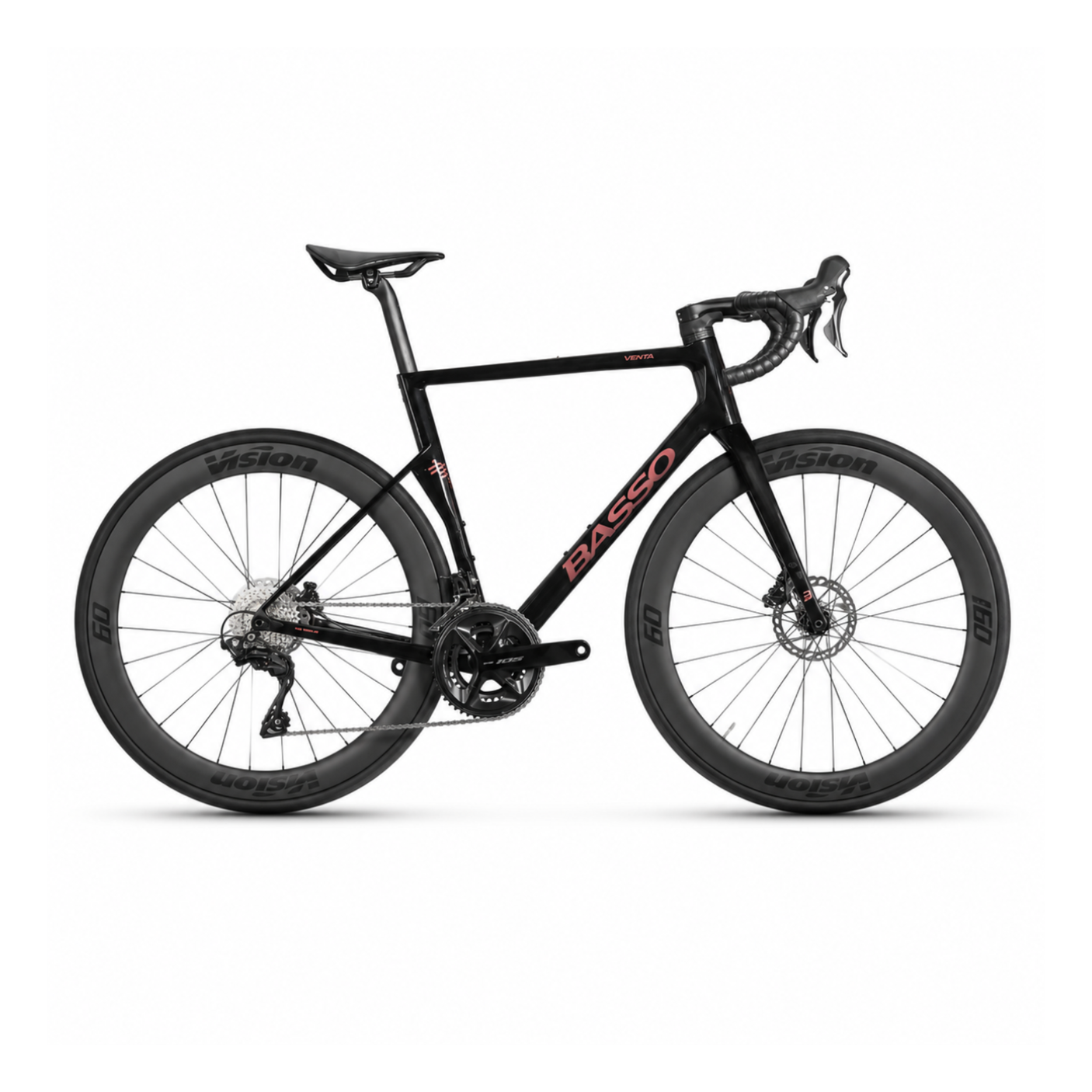 Basso Venta R 105 12S Vision TC 60 Road Bicycle