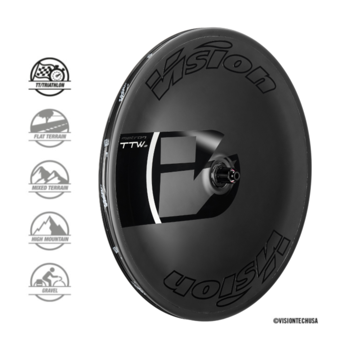 Vision Metron TTW Rear Wheel