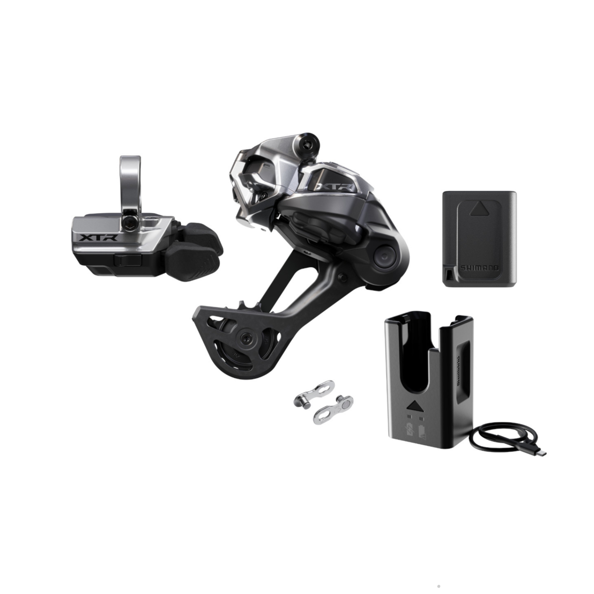 Shimano XTR M9250 Upgrade Kit - Di2 1x12-Speed with RD-M9250-SGS / SW-M9250-IR