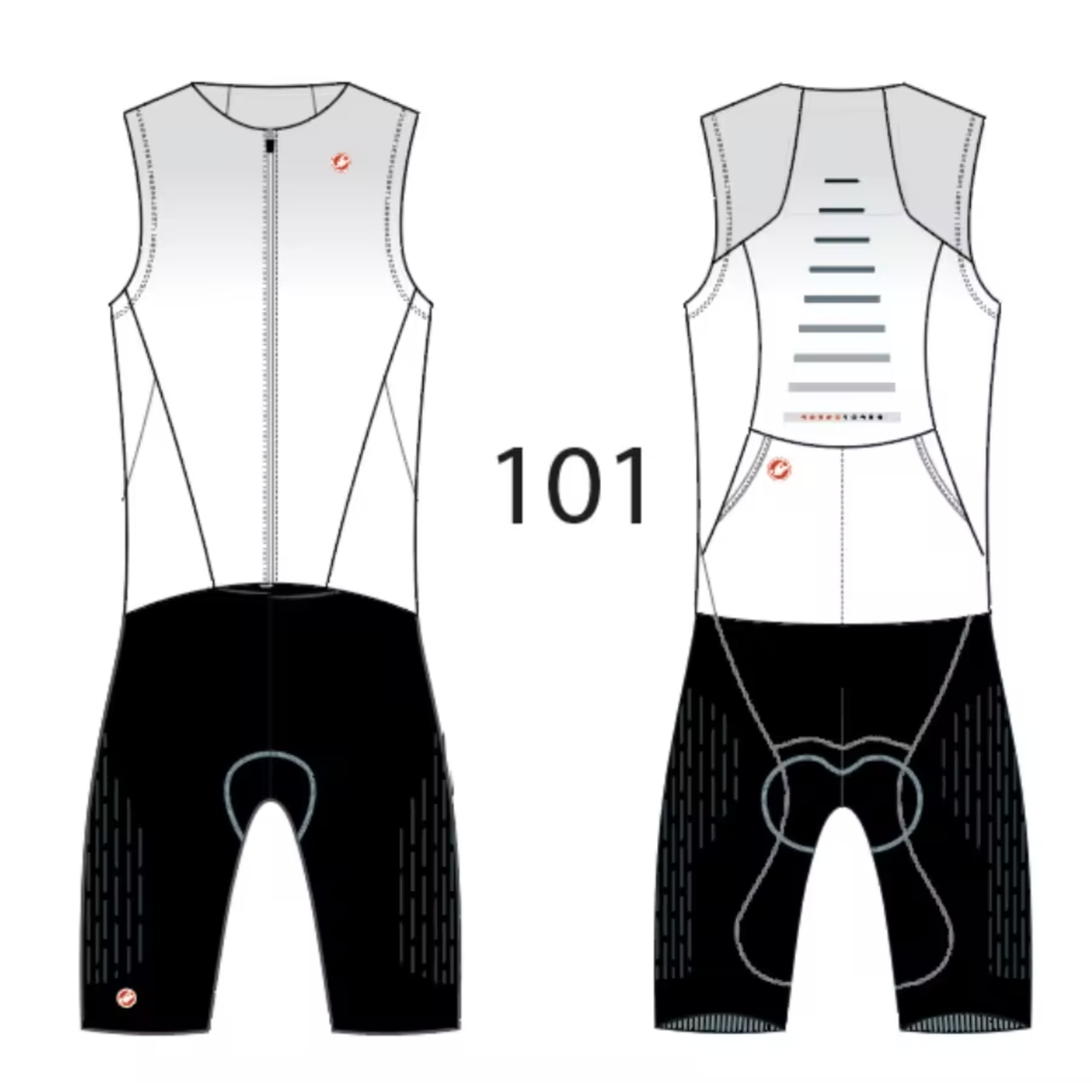 Castelli Free Sanremo 3 Sleeveless Suit