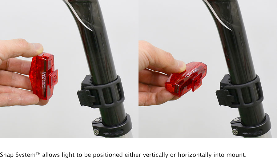 Cateye ViZ150 TL-LD800N Taillight (Rechargeable Type C)