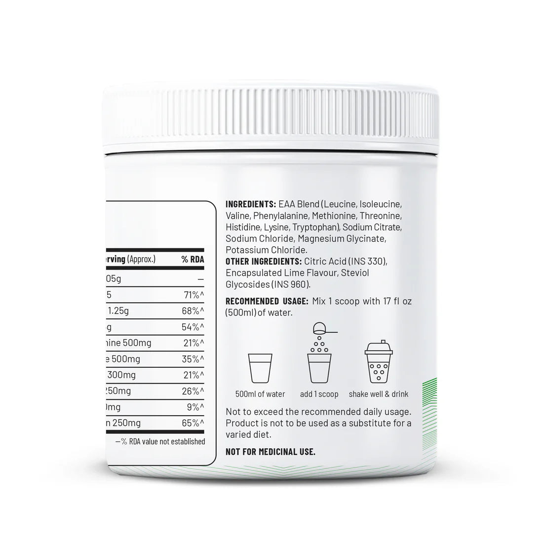 Unived EAA + Hydration Mix 20 Servings
