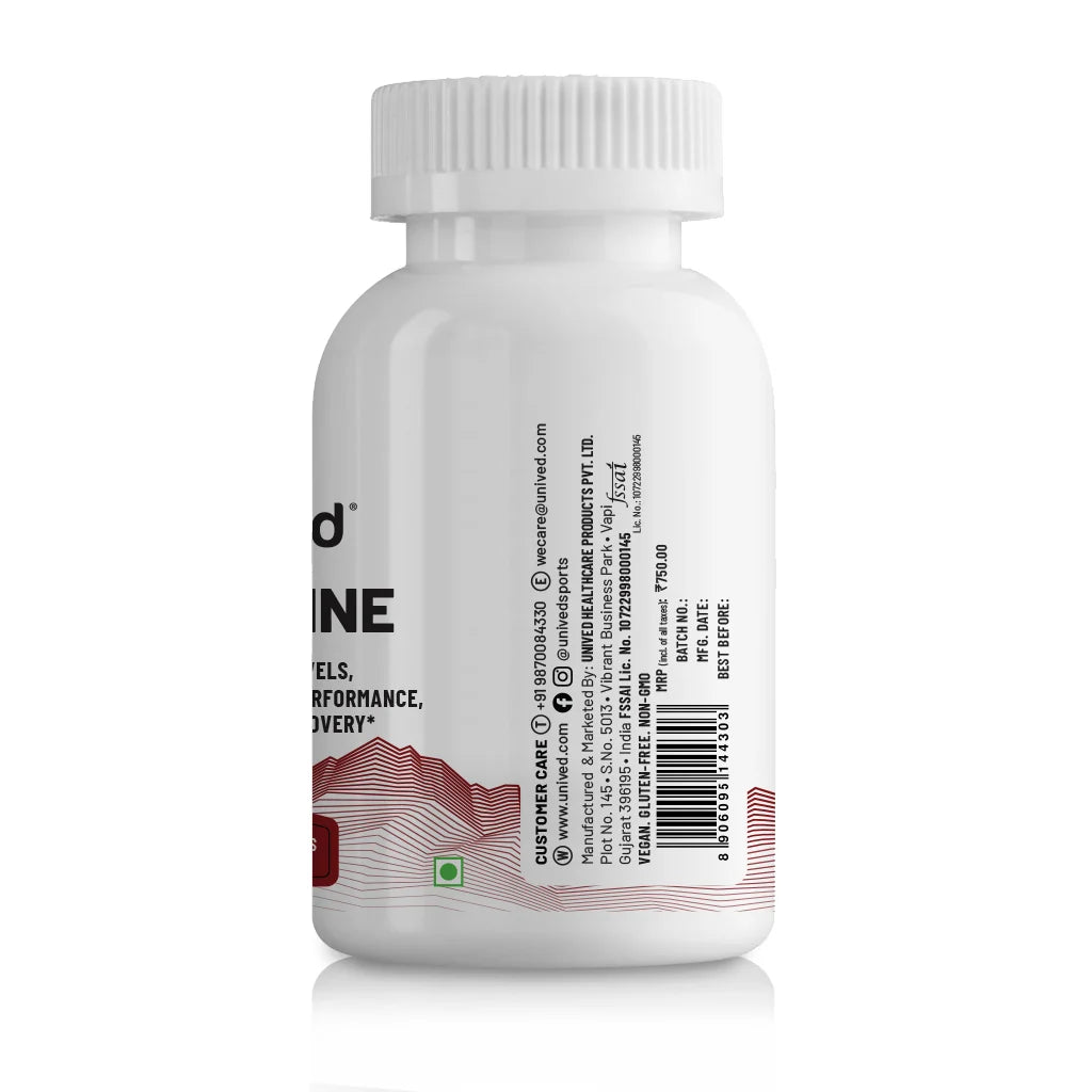 Unived L-Arginine Vegan Capsules (60)