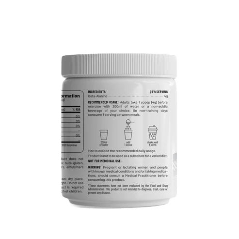 Unived Beta-Alanine 62 Servings