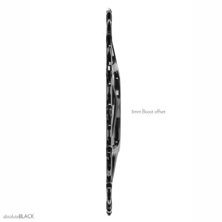 Absolute Black Oval MTB Chainring 1X Direct Mount SRAM Boost148 (3mm Offset) | The Bike Affair