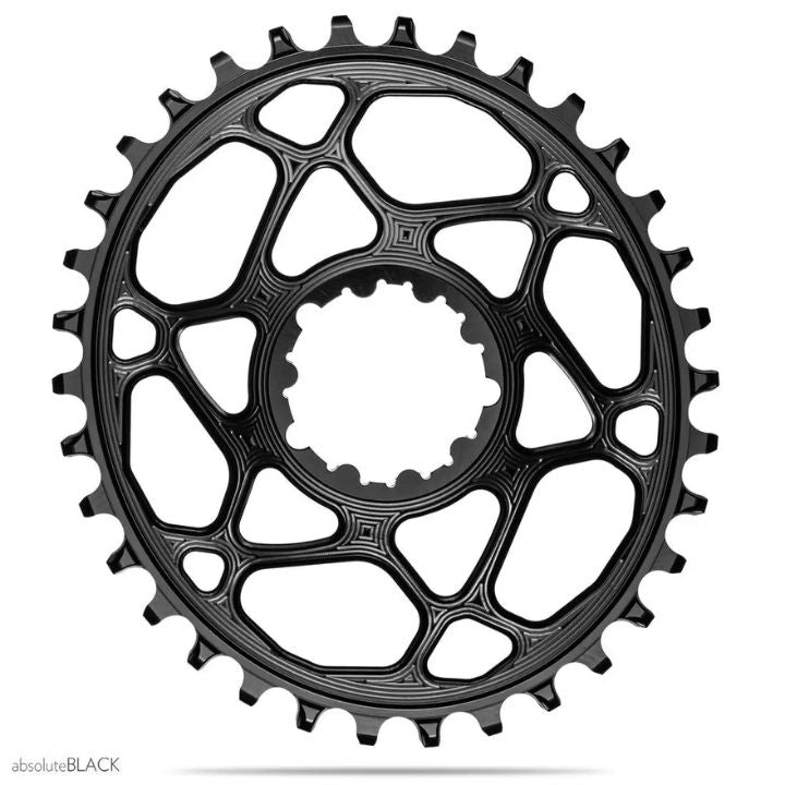 Absolute Black Oval MTB Chainring 1X Direct Mount SRAM Boost148 (3mm Offset) | The Bike Affair