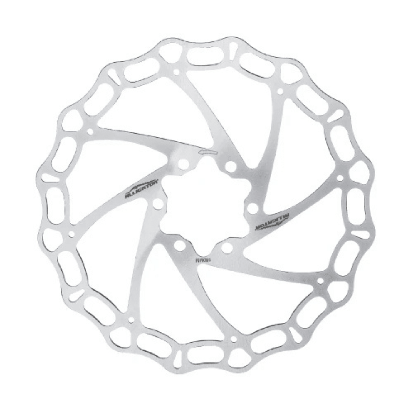 Alligator Crown 6-Bolt Disc Brake Rotor | The Bike Affair