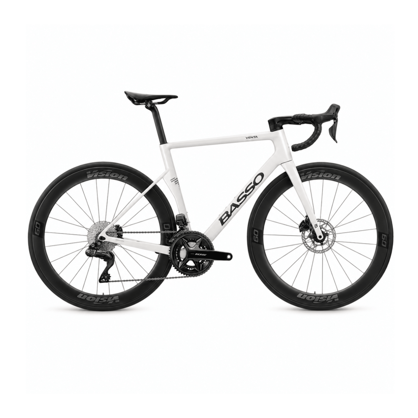 Basso Venta R 105 Di2 Vision TC 60 Road Bicycle | The Bike Affair