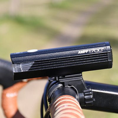 Cateye Ampp 1700 HL - EL1700RC Headlight (Rechargeable Type C) | The Bike Affair