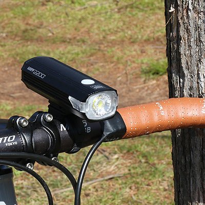 Cateye Ampp 2200 HL - EL2200RC Head Light | The Bike Affair