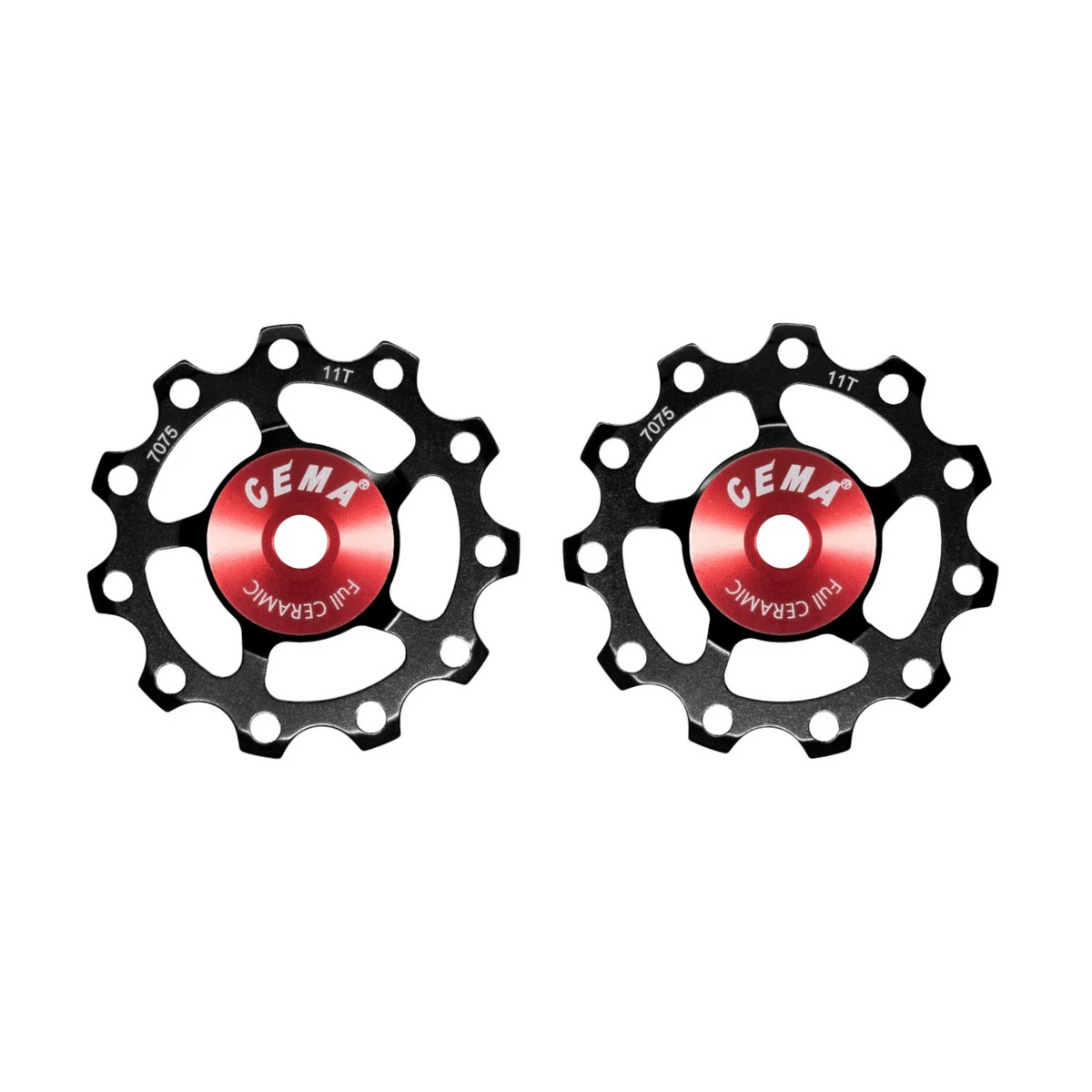 Cema Full Cermaic 9/10/11V (11T) Pulley Wheels