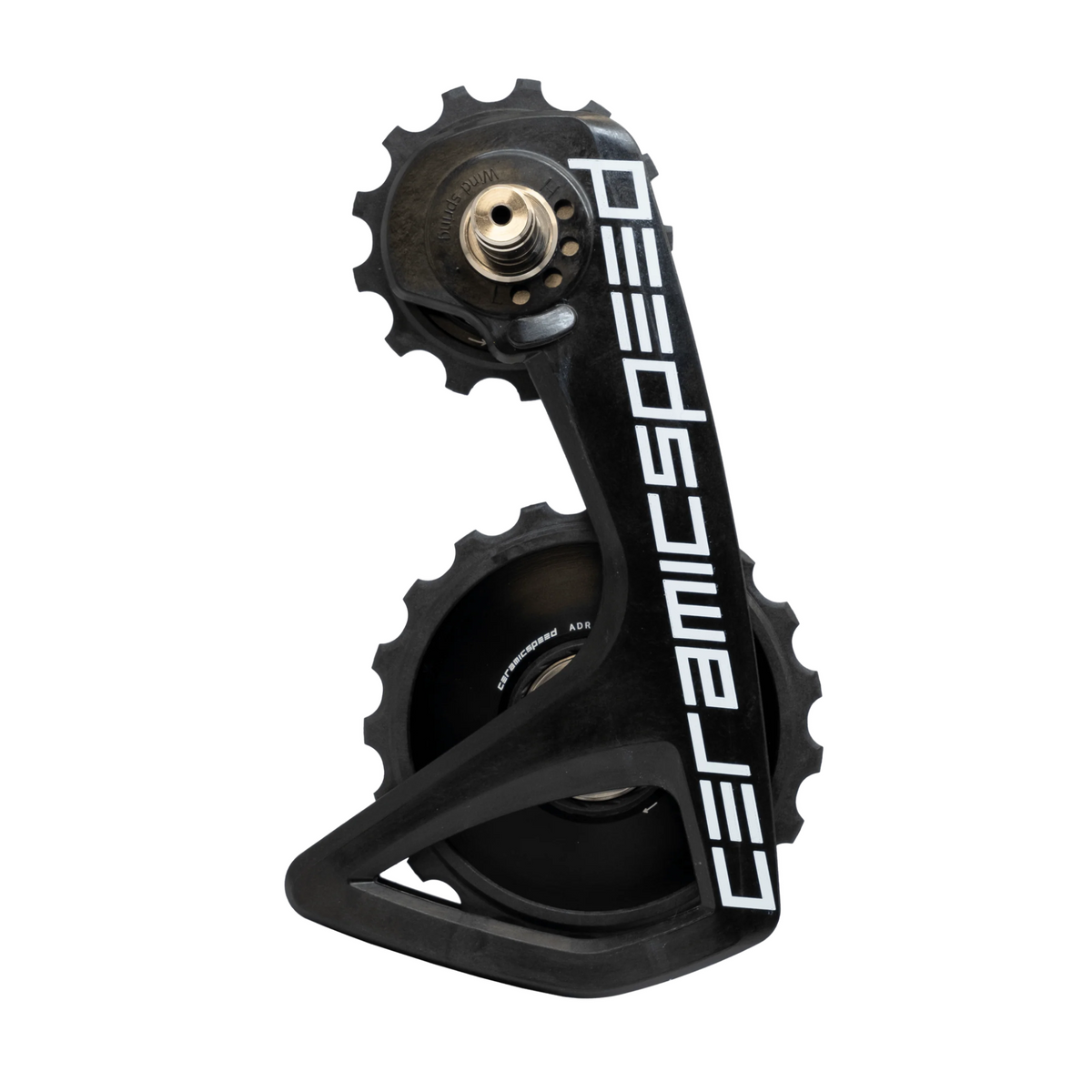 CeramicSpeed OSPW RS Alpha Pulley Wheel for Shimano 9250/8150 Team Logo, Blalck