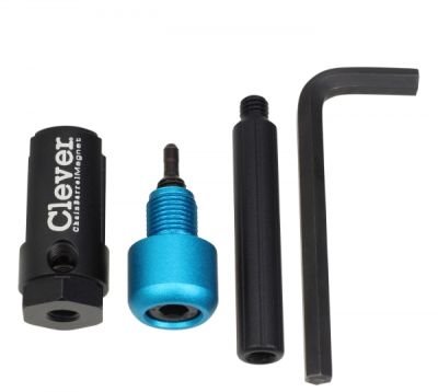 Clever Chain Barrel AL with Valve Core Remover Handle | The Bike Affair