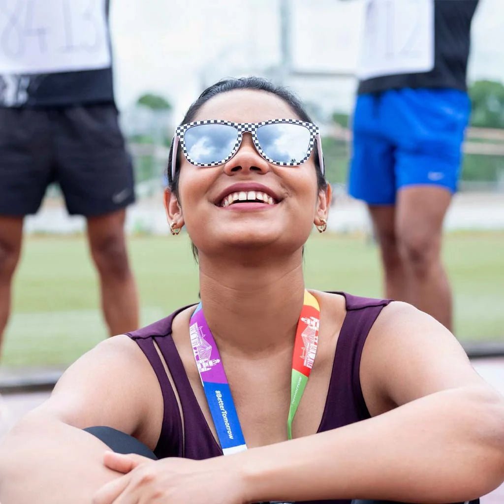 Craycol 'Race Ready Chequered' Sunglasses | The Bike Affair