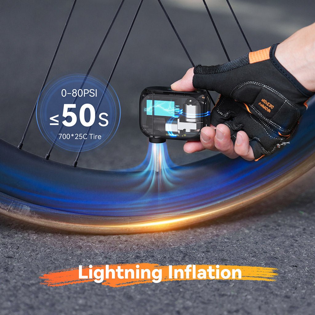 Cyclus Anoutway AS210 Pro Mini Electric Pump | The Bike Affair