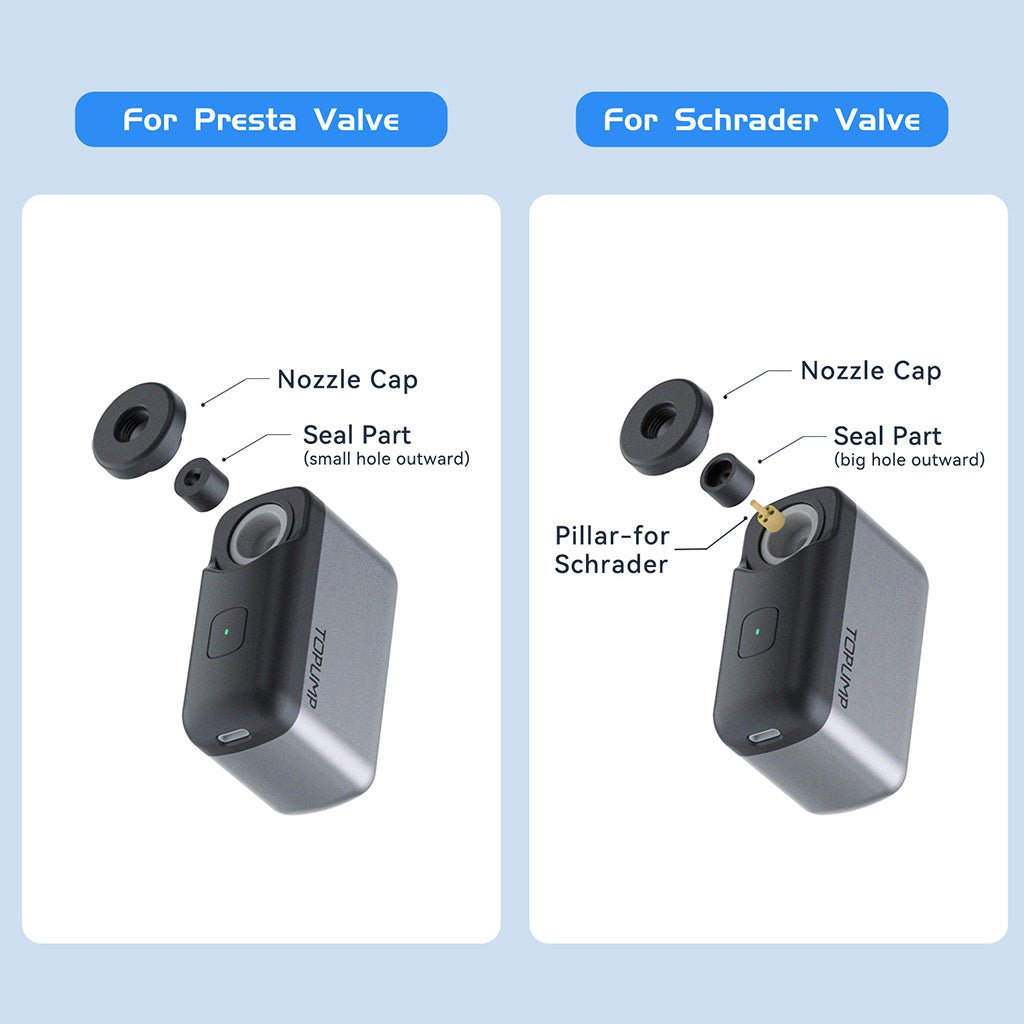 Cycplus Topump AS200 Mini E - Pump | The Bike Affair