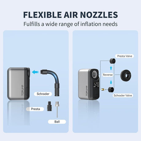 Cycplus Topump AS200 Pro Mini Electronic Pump | The Bike Affair