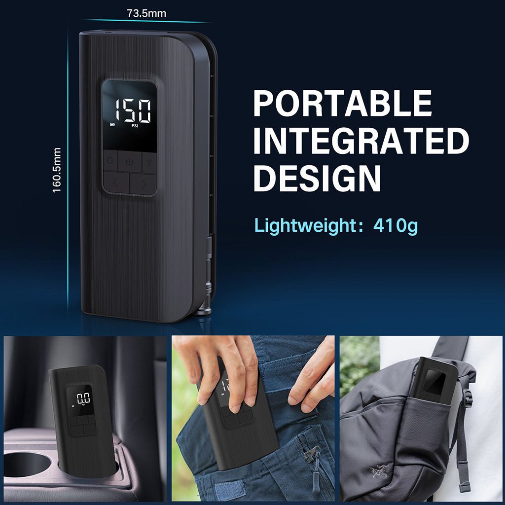 Cycplus Topump TP100 Electric Air Pump | The Bike Affair