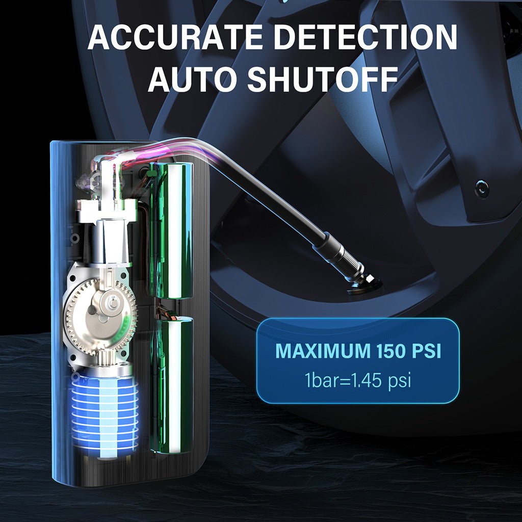 Cycplus Topump TP100 Electric Air Pump | The Bike Affair