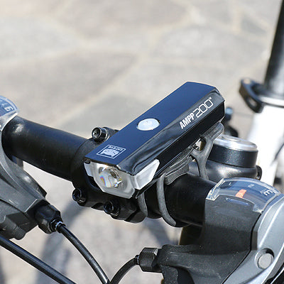 Cateye AMPP200 Head Light (Rechargeable Type C)