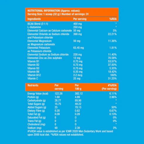Fast&Up Reload ISO Pouch Energy Drink | The Bike Affair