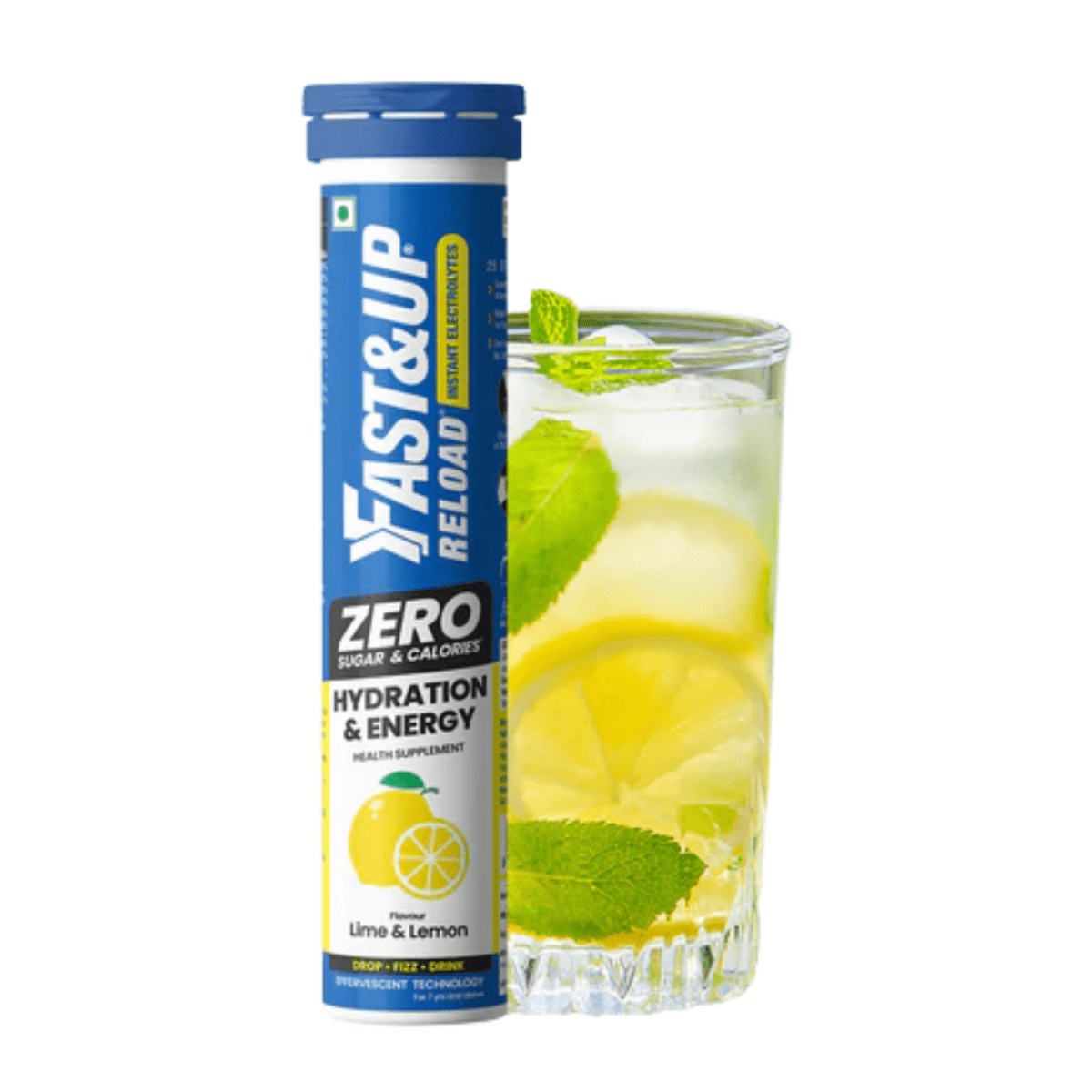 Fast&Up Reload Zero Instant Hydration Drink - Tube of 25 | The Bike Affair