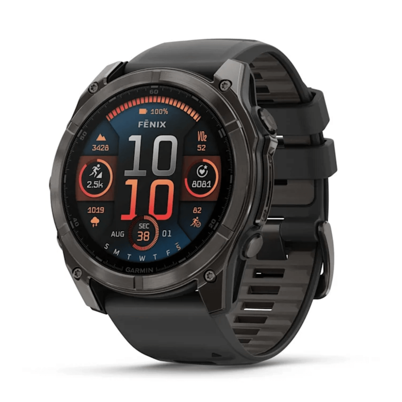 Garmin Fenix 8 Amoled Sapphire Smartwatch | The Bike Affair