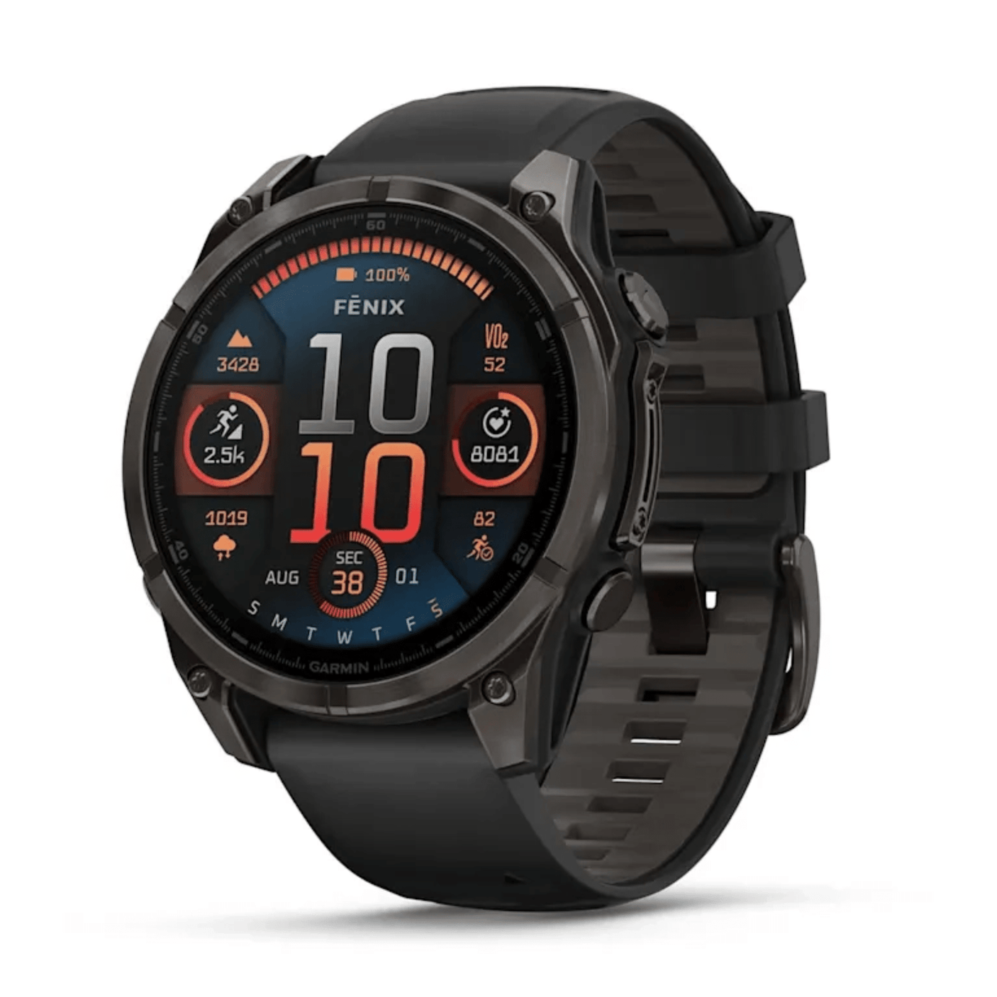 Garmin Fenix 8 Amoled Sapphire Smartwatch | The Bike Affair