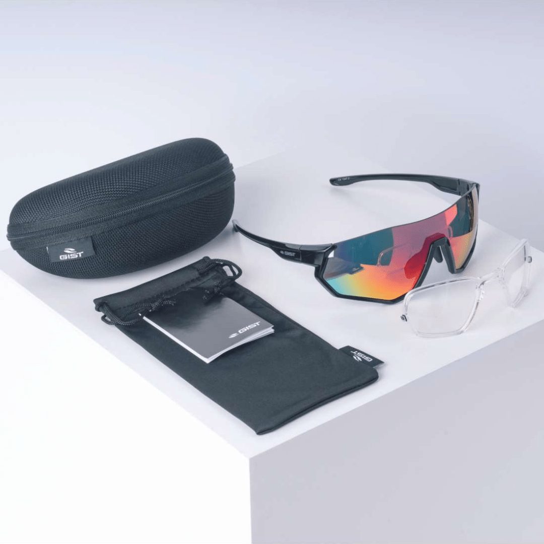 Gist Dark Sunglasses iRide | The Bike Affair