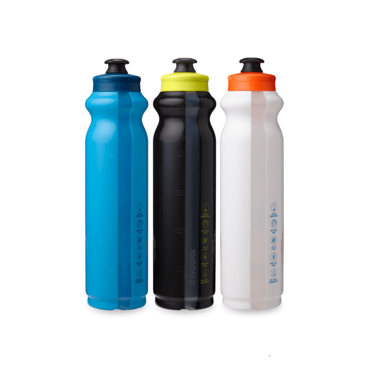 Hydrapak Tempo Running Bottles Pack of 3 | The Bike Affair