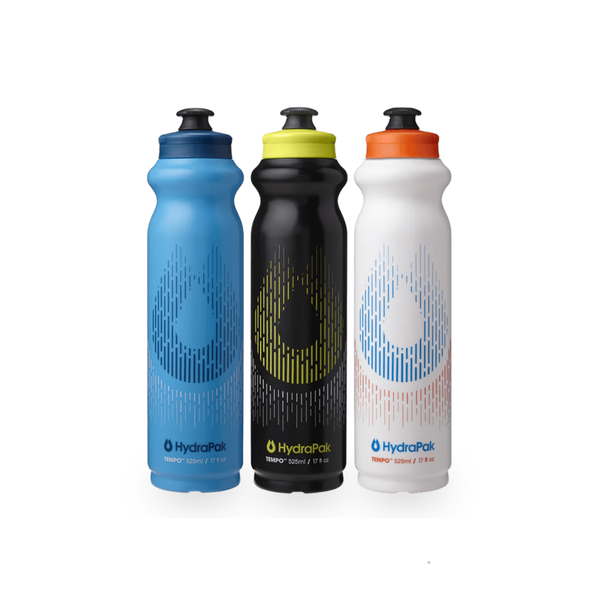 Hydrapak Tempo Running Bottles Pack of 3 | The Bike Affair