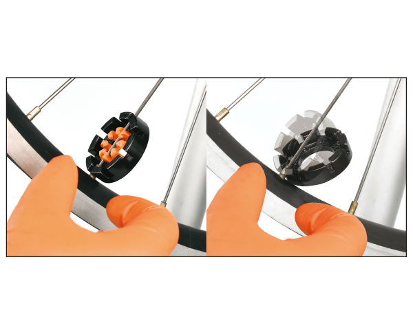 IceToolz 12F8 8 - Groove Spoke Wrench - w/Spoke Holder | The Bike Affair