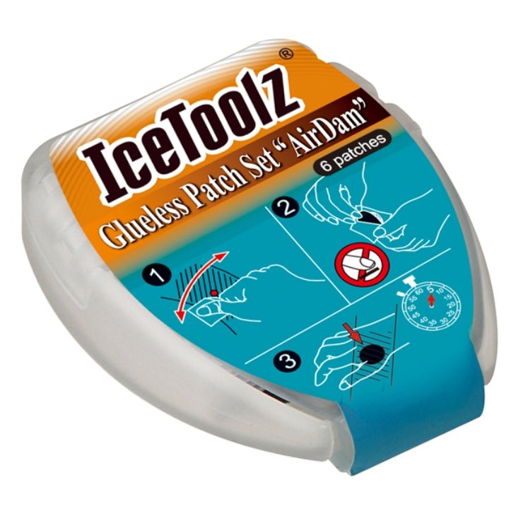 IceToolz 56J5 Glueless Patch Set Airdam 50 Sets in Jar | The Bike Affair