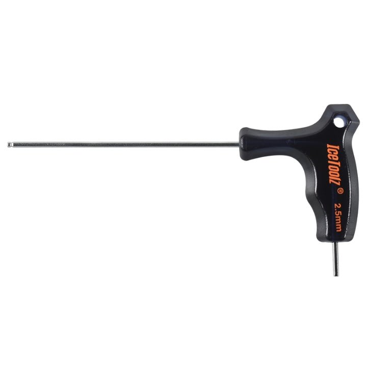 IceToolz Sechskantschlüssel 8 Mm Mit Griff – Aus Cr-V Stahl, Schwarz