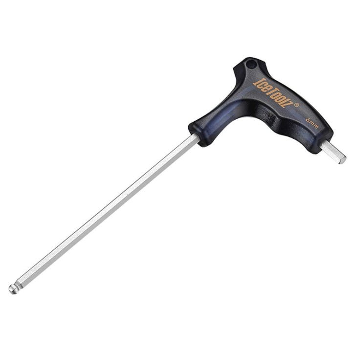 IceToolz 7M60 6.0mm Twinhead Wrench, Ball - Ended | The Bike Affair