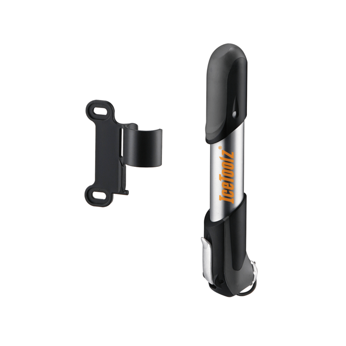 IceToolz A111 VeloDuo High Pressure / High Volume Alu Mini Pump | The Bike Affair