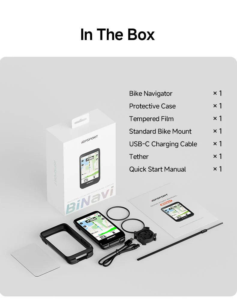 IGPSport BiNavi Cyclo Computer | The Bike Affair