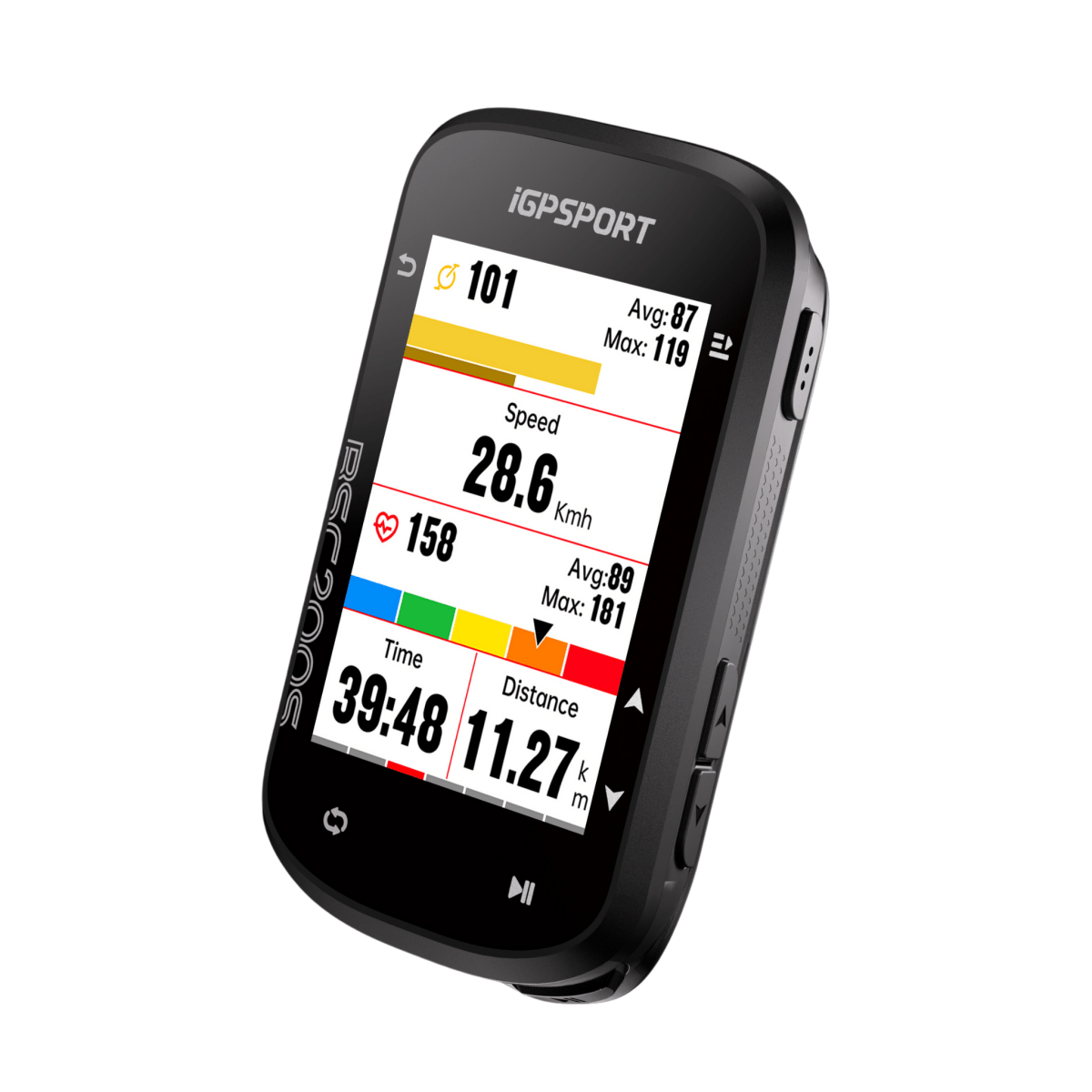 IGPSport BSC200S Ultra - Slim Color Screen Bike Computer | The Bike Affair