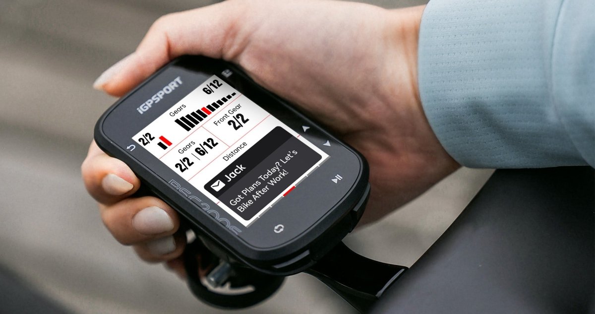 IGPSport BSC200S Ultra - Slim Color Screen Bike Computer | The Bike Affair