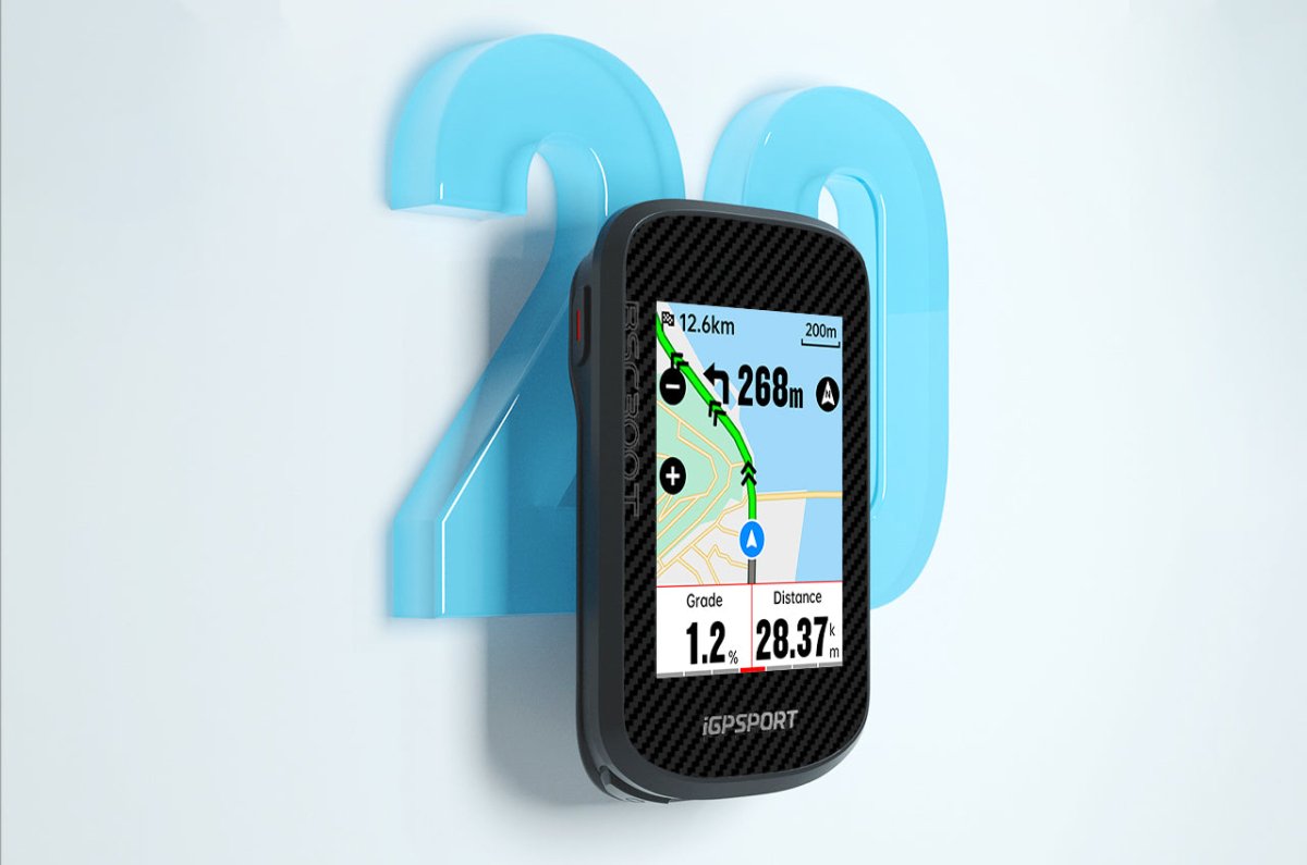 IGPSport BSC300T Ultra - Thin GPS Bike Computer | The Bike Affair