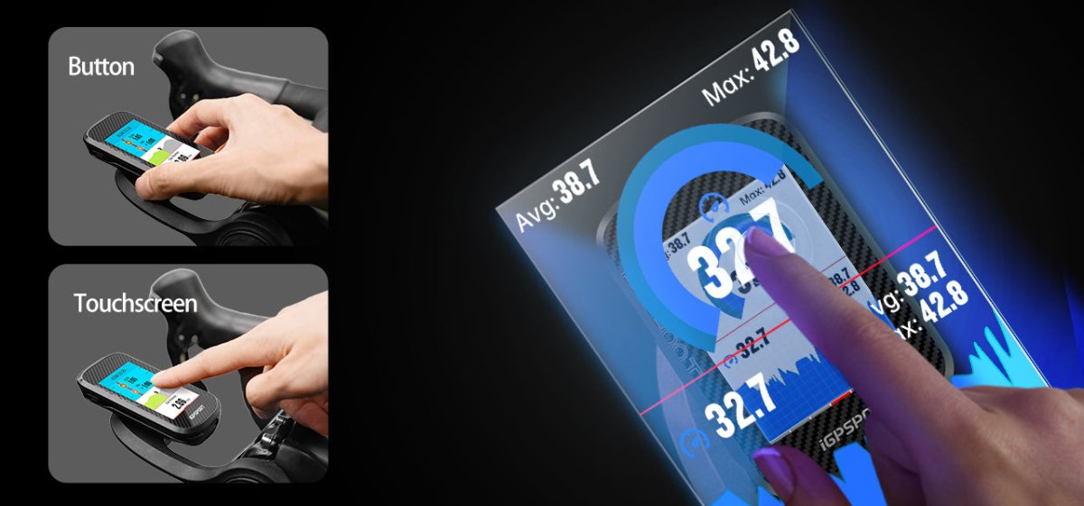 IGPSport BSC300T Ultra - Thin GPS Bike Computer | The Bike Affair