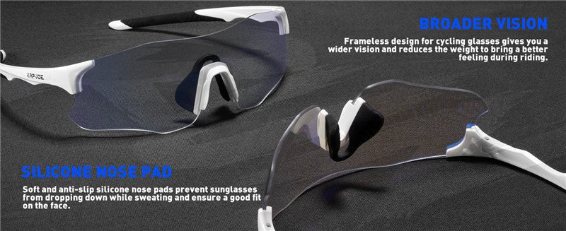 Kapvoe K1129 Photochromic Sunglasses | The Bike Affair