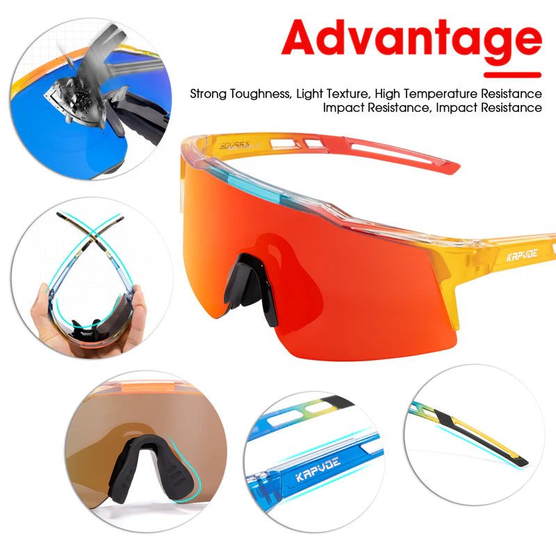 Kapvoe K9028 Kids Sports Leisure Sunglasses | The Bike Affair