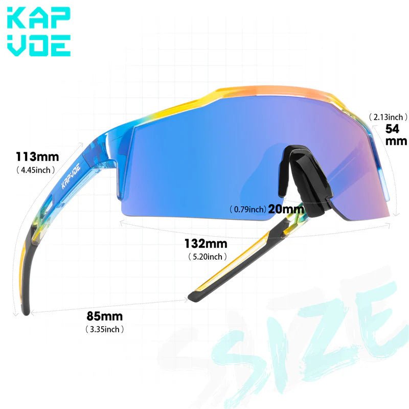 Kapvoe K9028 Kids Sports Leisure Sunglasses | The Bike Affair