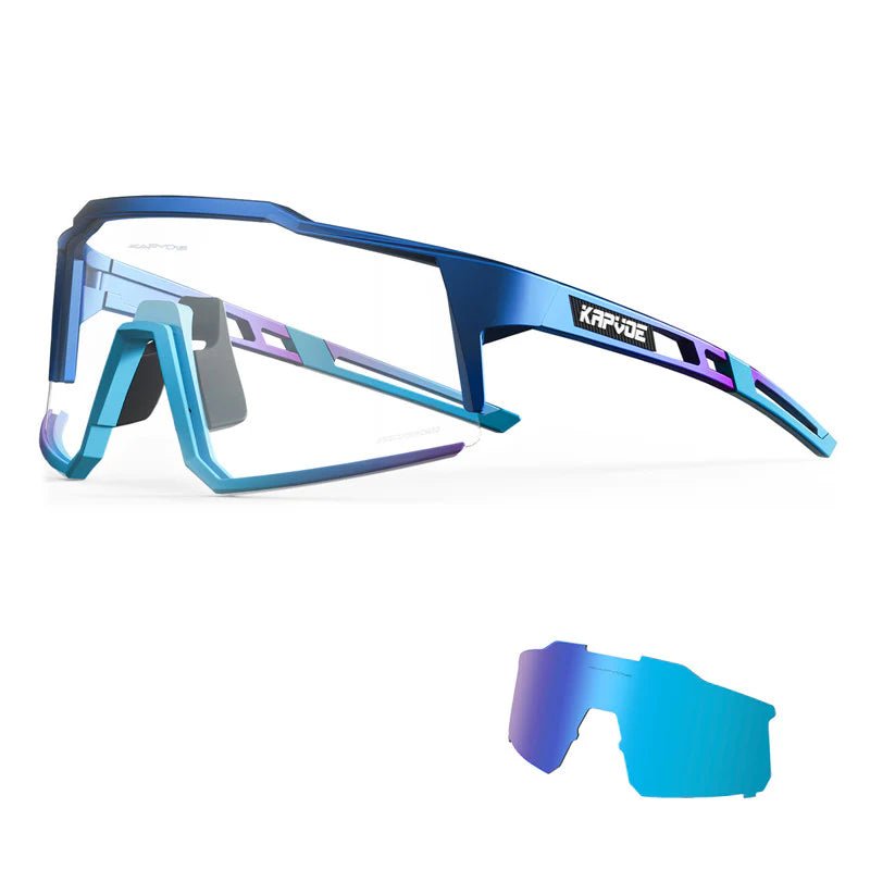 Kapvoe KE9022 Photochromic Sports Sunglasses | The Bike Affair